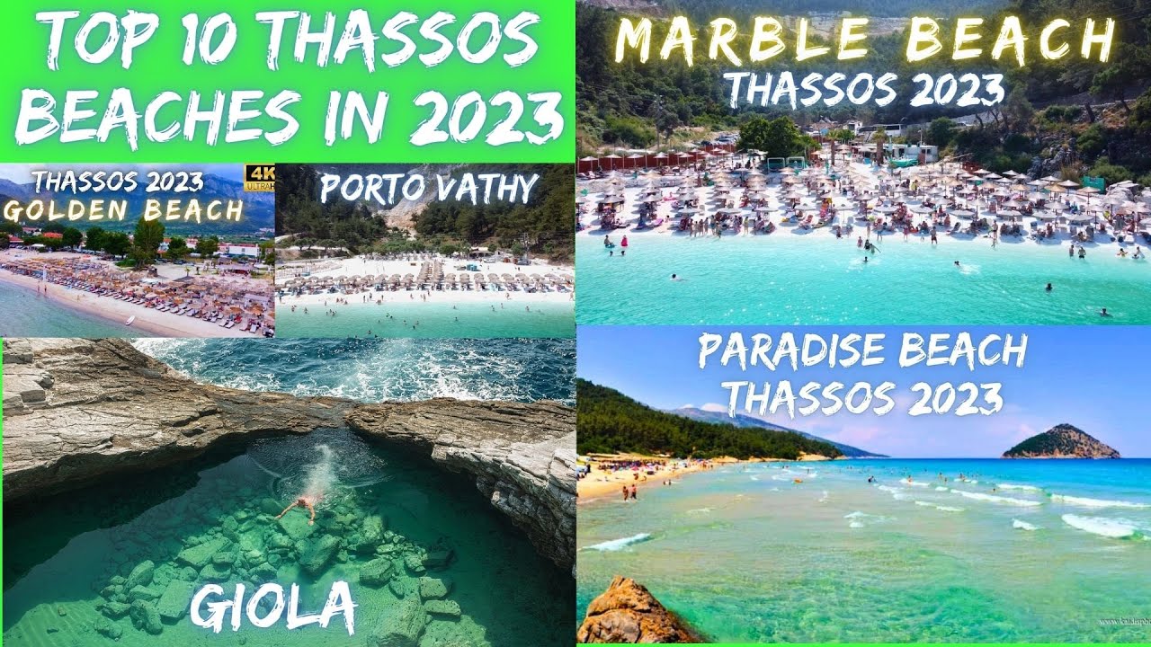 TOP 10 Thassos Beaches