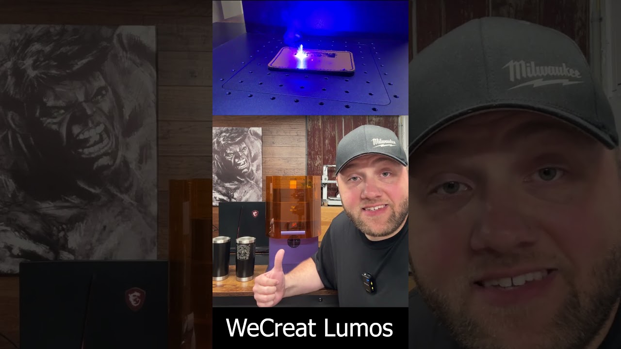 Meet WeCreat Lumos 3w IR and 10w Diode Laser Engraver