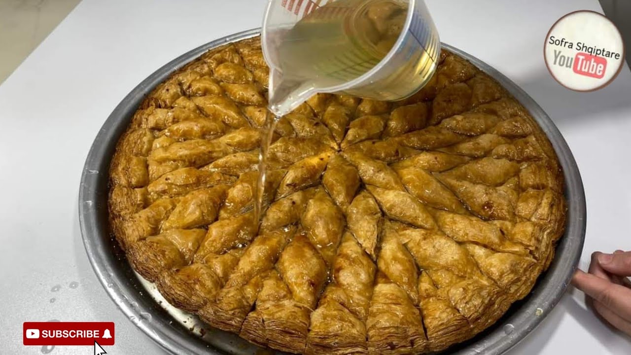 Sherbeti per Bakllava, Perfekt per te fituar nje Bakllave te shkrifte (Sherbetosja e Bakllavase)