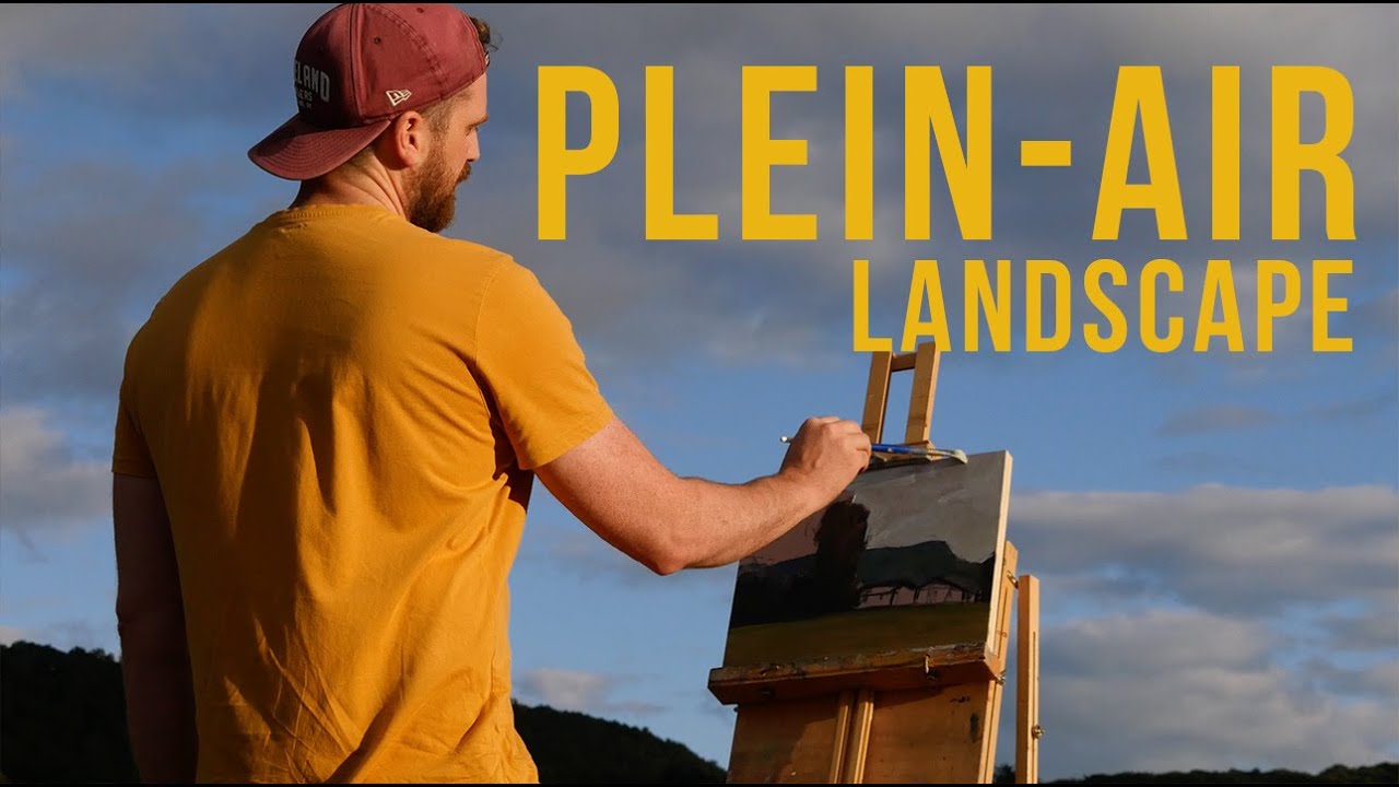 Hunting For a View | Plein Air Oil Painting