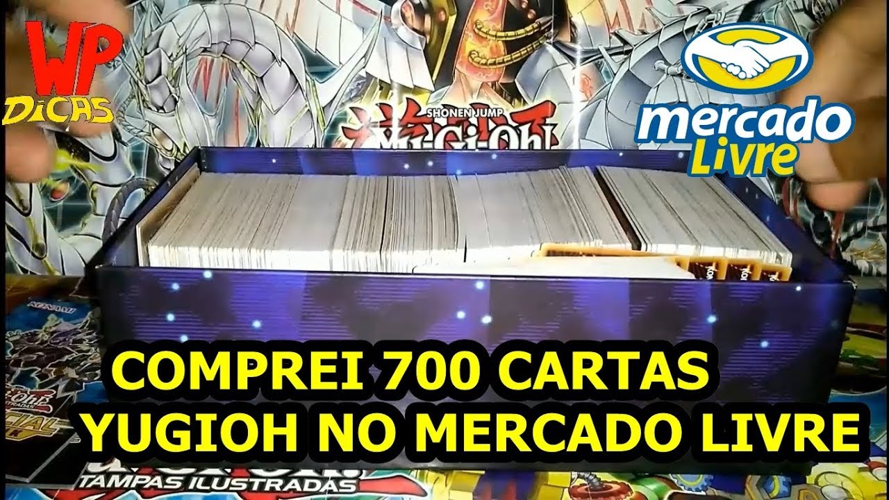 YUGIOH - UNBOXING 700 CARTAS - COMPRA NO MERCADO LIVRE