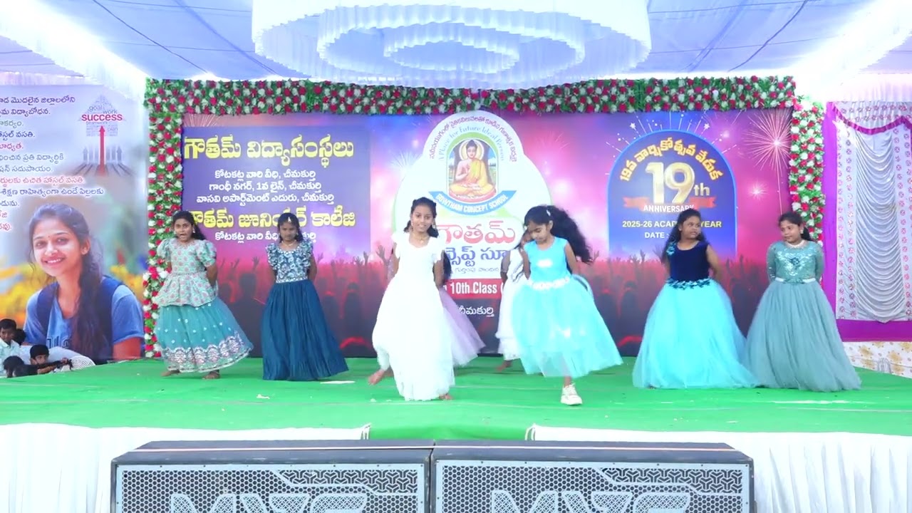 Ma kodalu Manaswi dance video1 #Gowtham concept school Annual day 2026 chimakurthy 