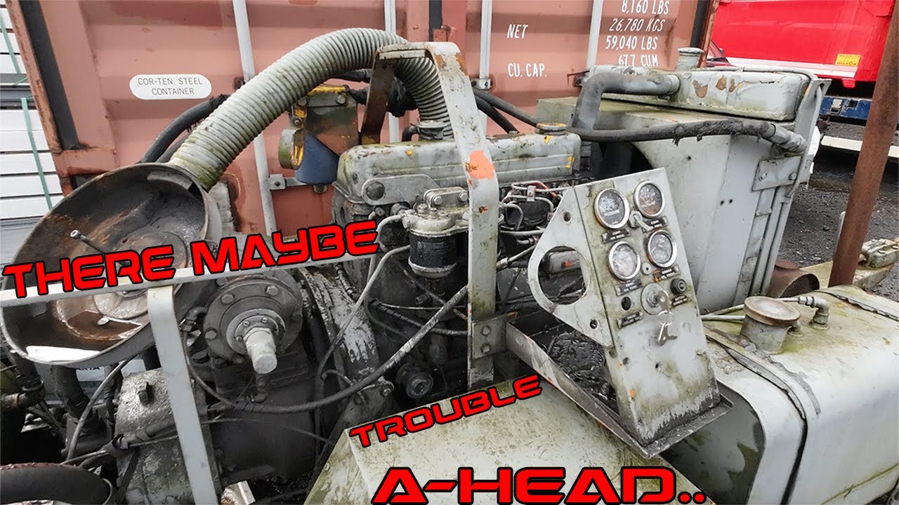 Attempting to fix the auction purchase compressor - Engine disassembly