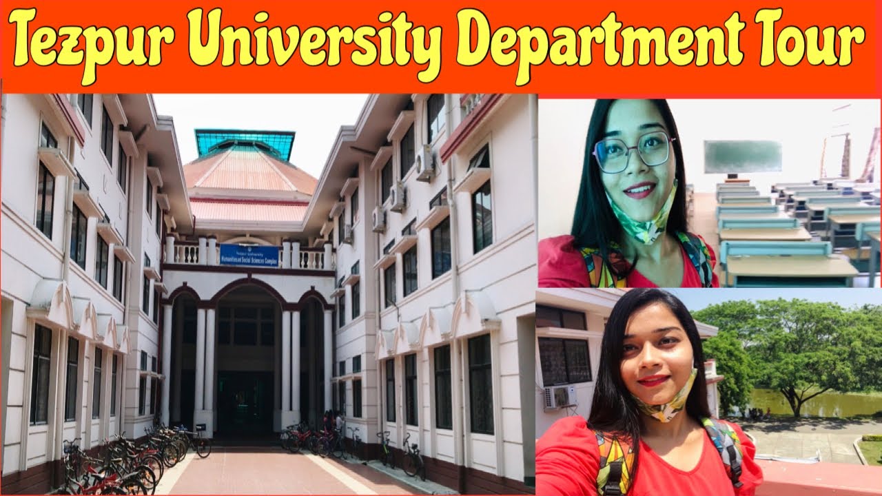 Tezpur University Department Tour | Our Central Library | অসমীয়া Vlog | Jurishmita Vlogs |