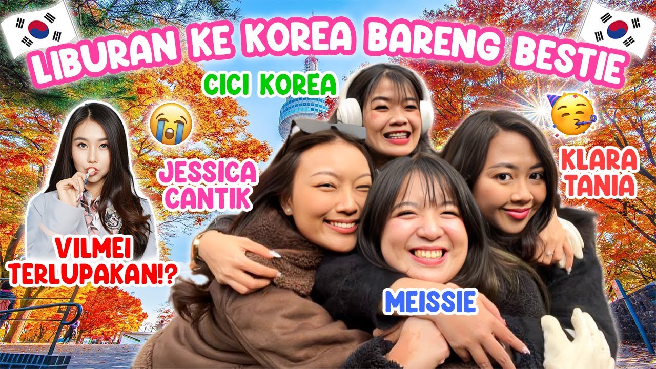 LIBURAN KE KOREA BARENG BESTIE !!! VILMEI TERLUPAKAN ?! 😭 KOPER KETINGGALAN 😭