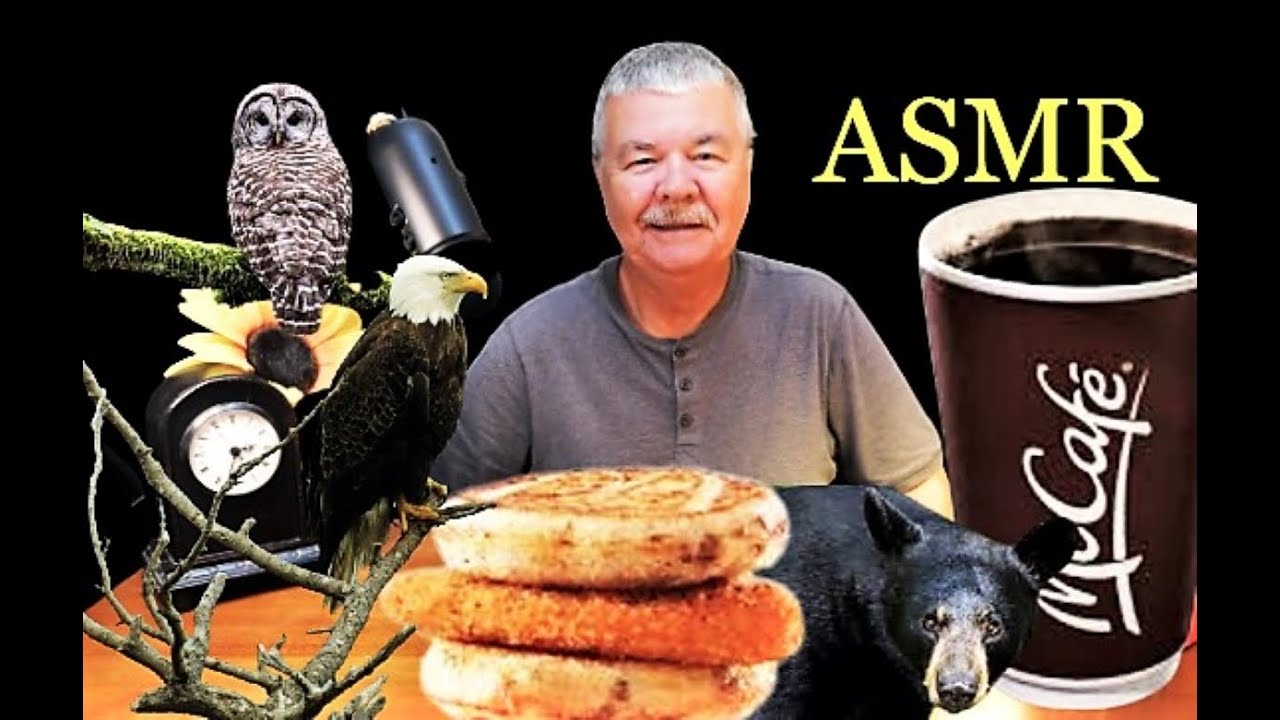 ASMR: TRYING MCDONALDS BREAKFAST MCGRIDDLE FOR THE FIRST TIME