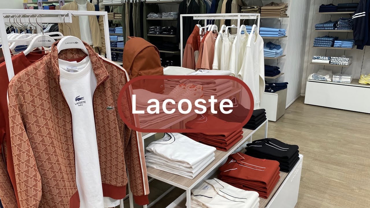 Lacoste new clothing collection for men or women