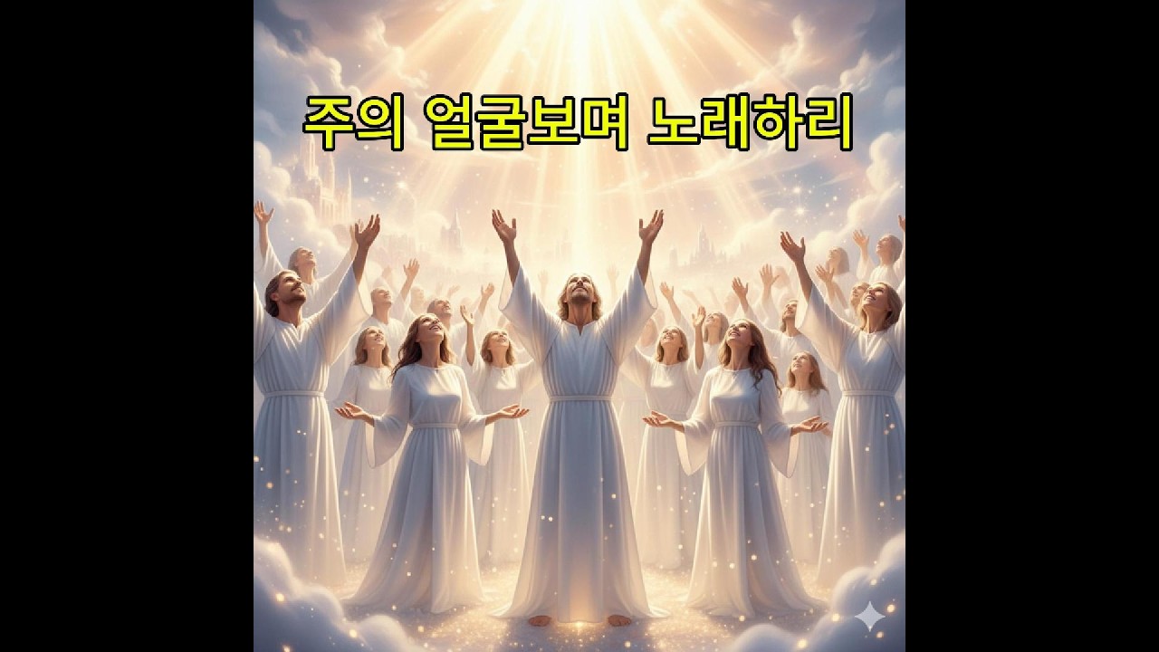주의 얼굴 보며 노래하리 (복음성가,CCM)