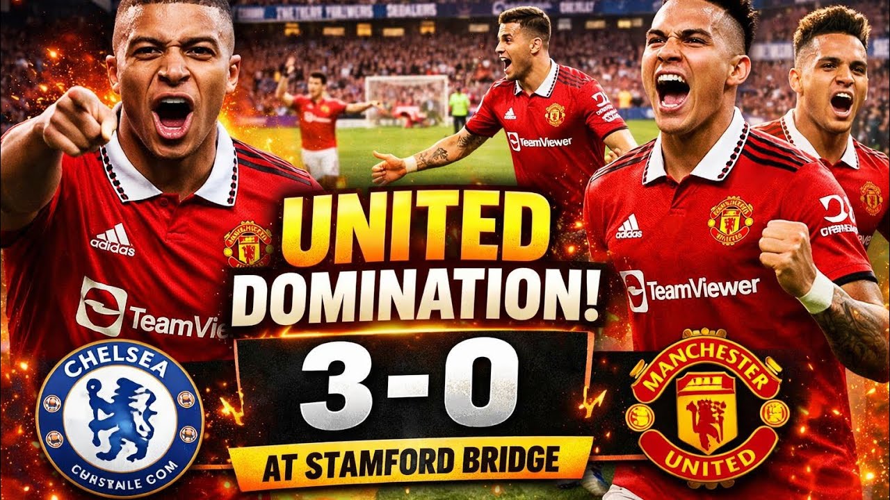UNITED Finish 2nd! Chelsea vs Manchester United 0-3 | Mbappé & Lautaro Martinez | EPL Matchday 38