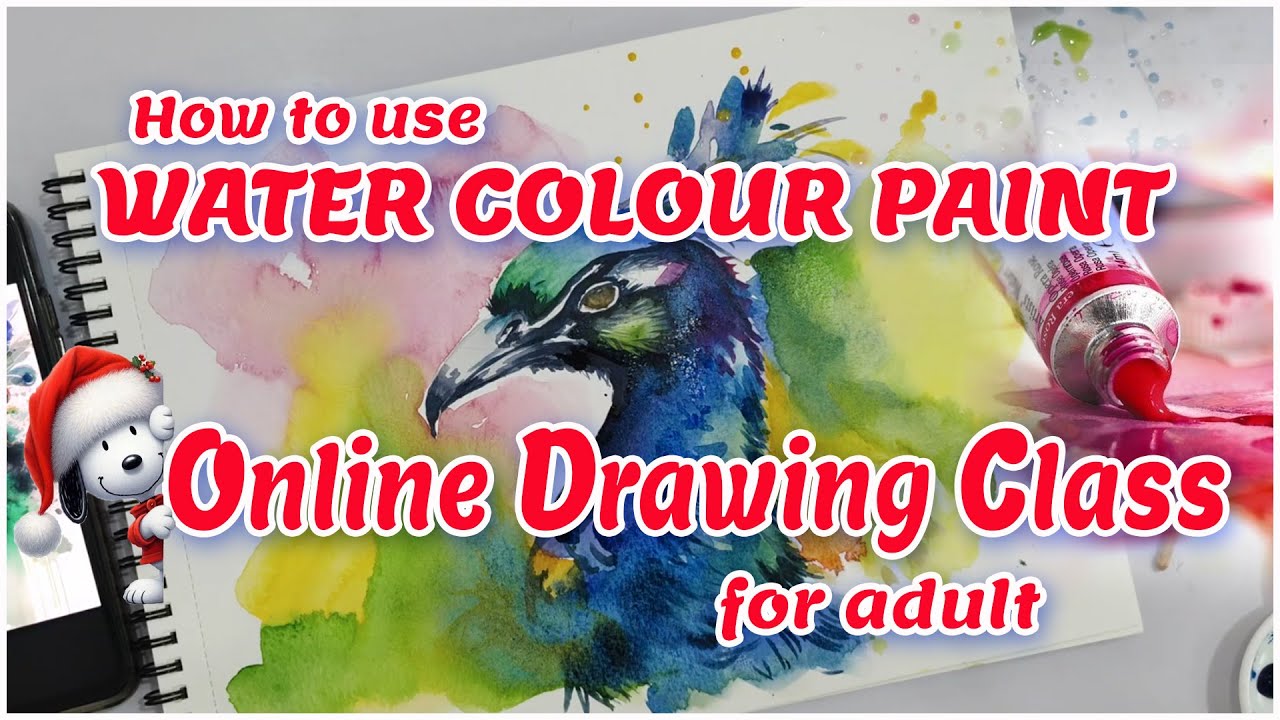 Water Colour paint 🎨Drawing class in tamil/ Chandru