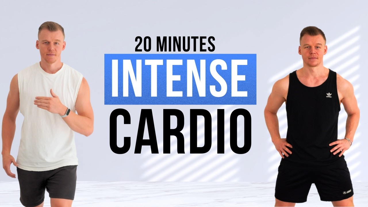 20 Min Standing HIIT Workout at Home | Full Body Cardio (No Equipment)