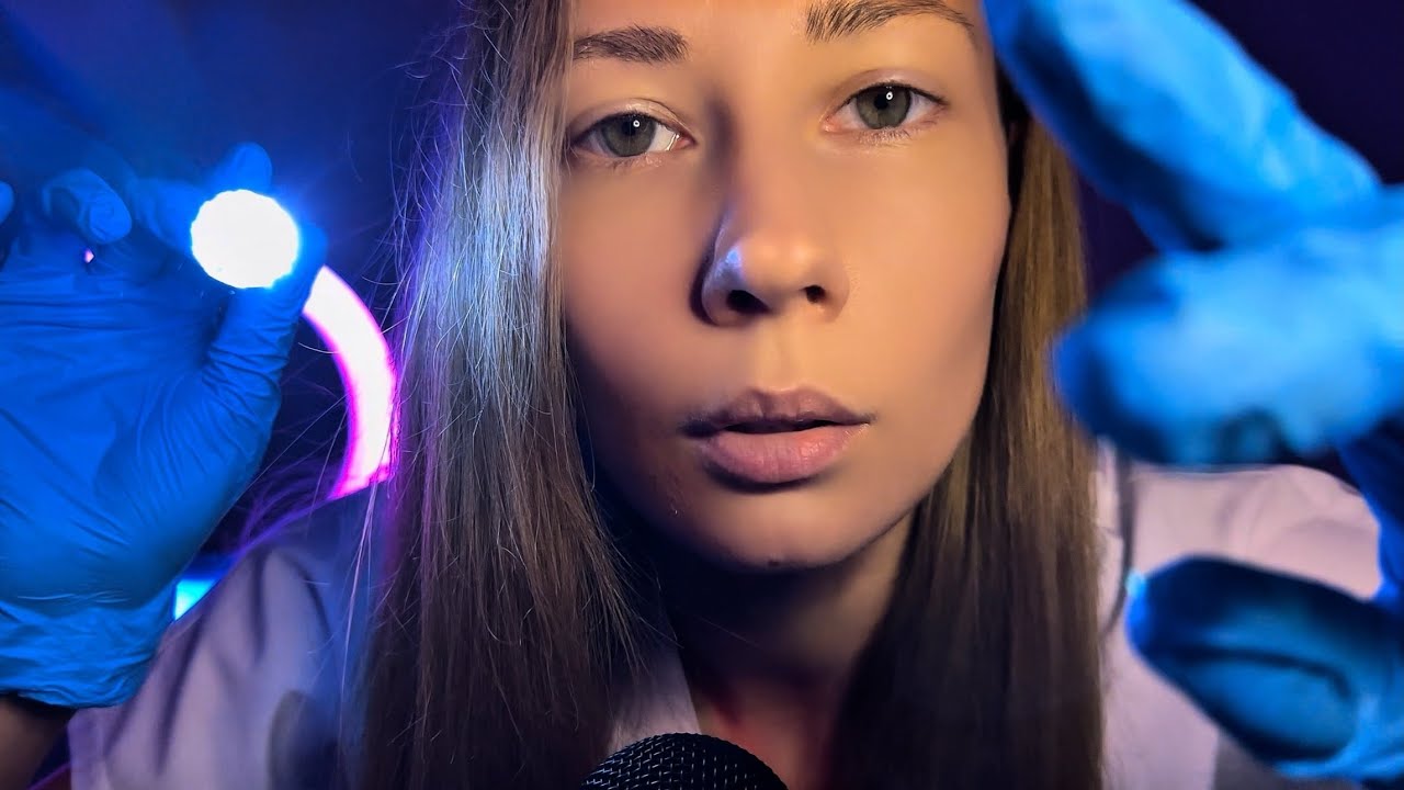 ASMR Gentle Eye Exam 👀 for Deep Relaxation and Sleep 💤