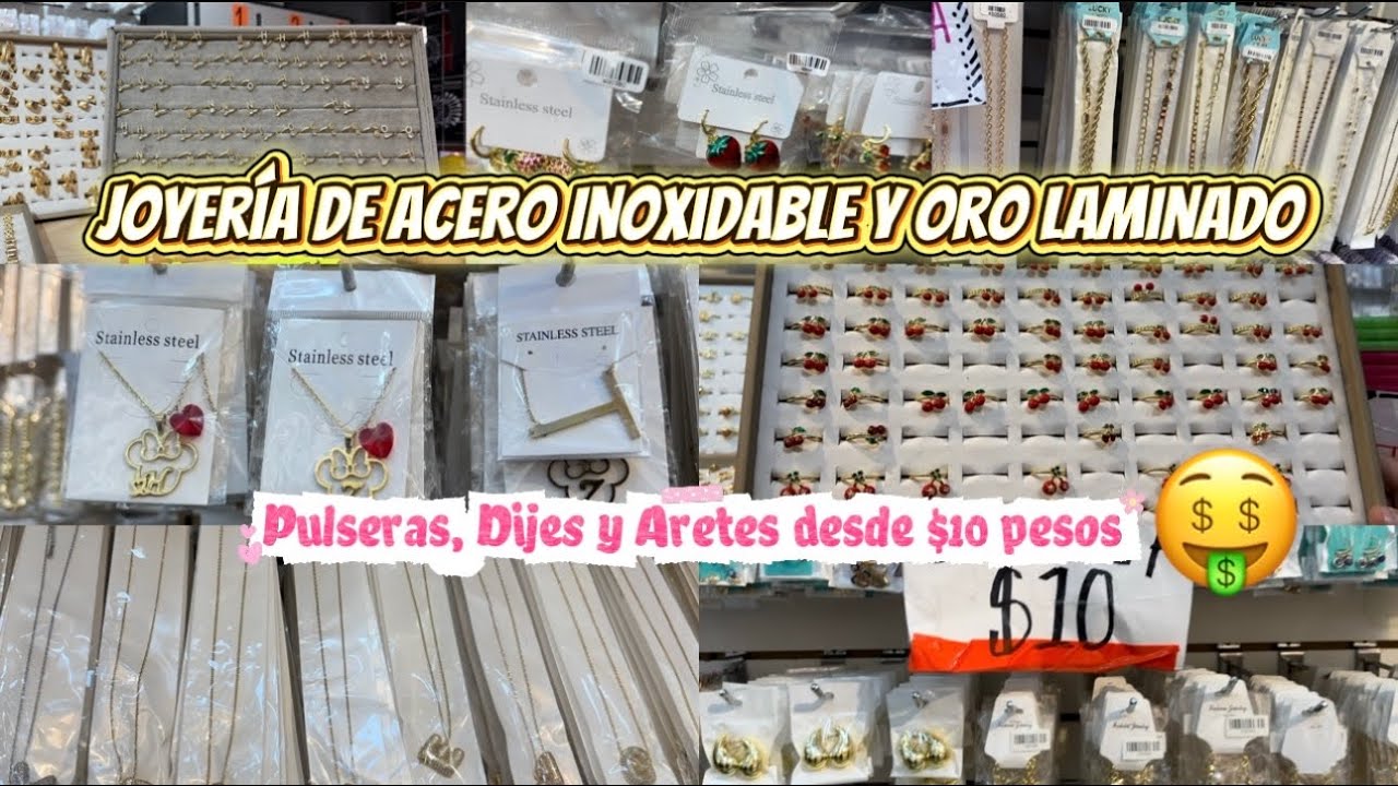 Inicia tú Negocio ❗️Con Joyería a precios de mayoreo desde 1 pieza, Con pulseras y aretes desde $10🤑