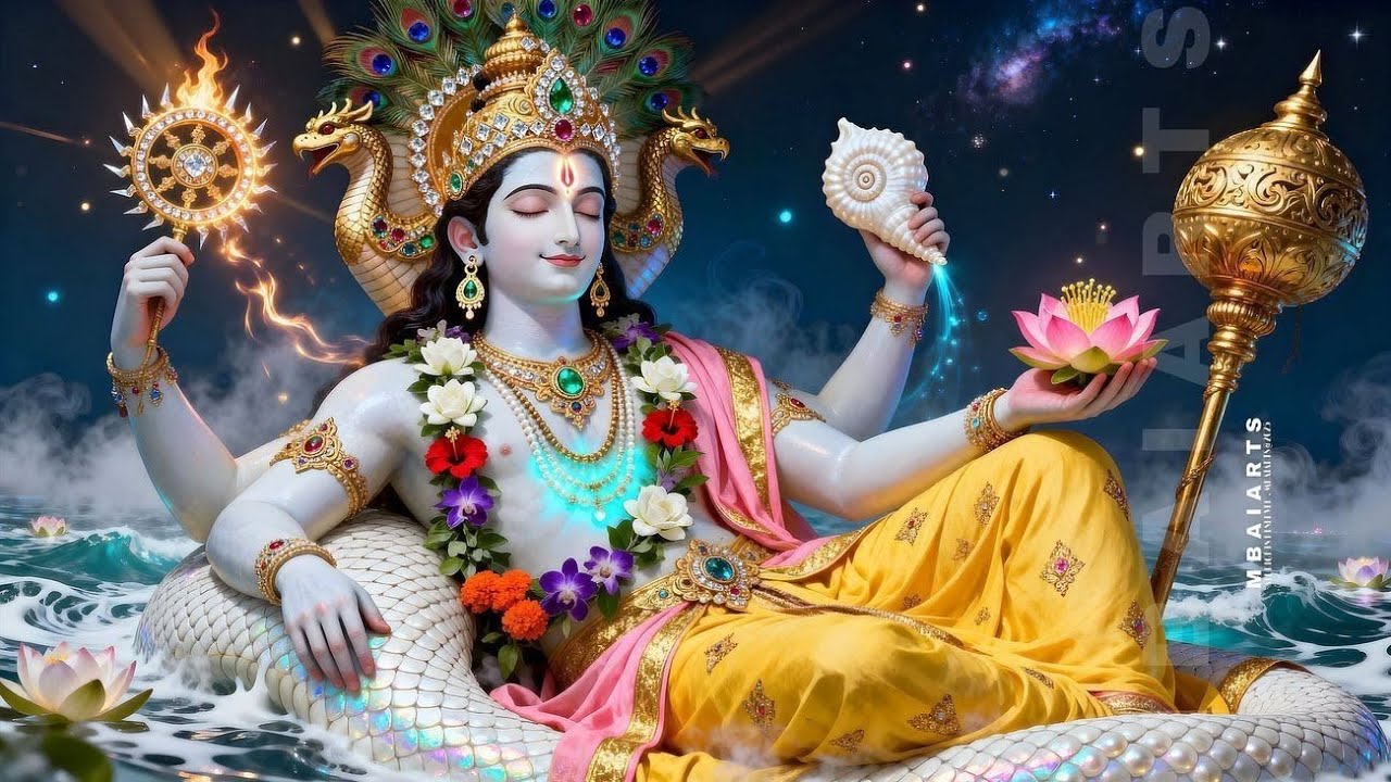 ॐ कृष्णाय वासुदेवाय हरये परमात्मने |powerful mantra for protection| divine peace 