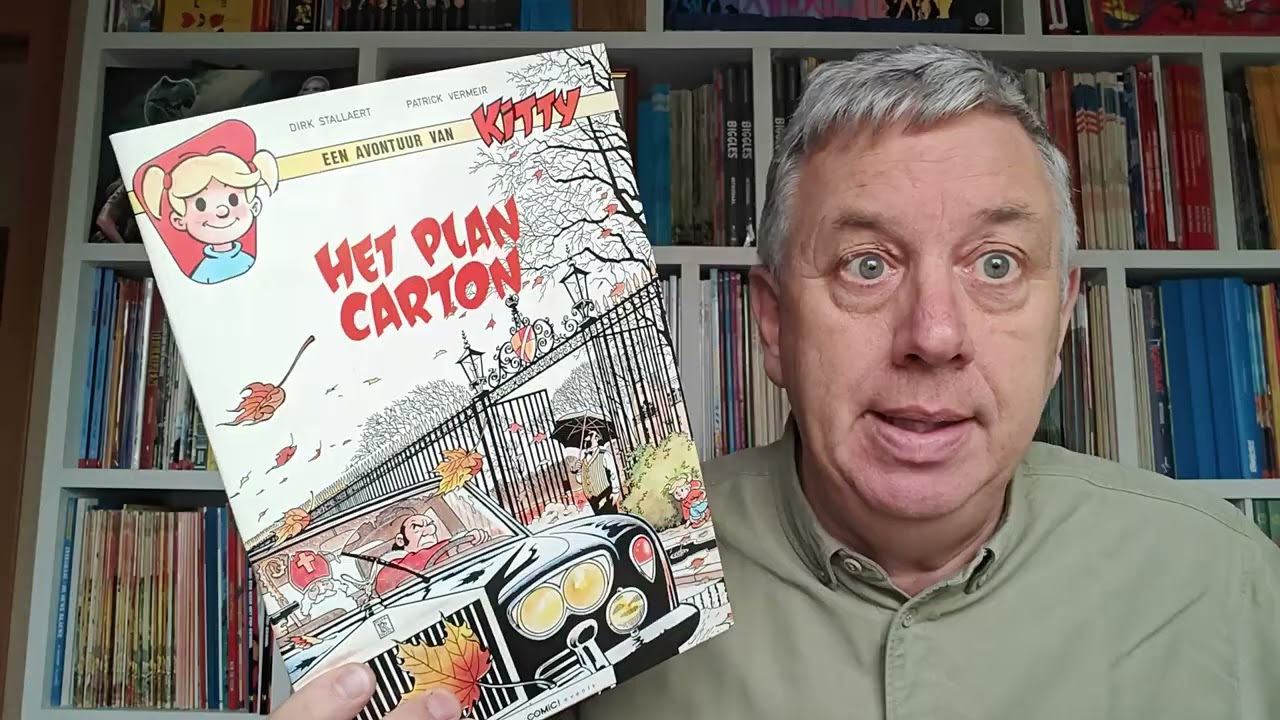VLOG 252: De geschiedenis van de stripserie KITTY van DIRK STALLAERT en PATRICK VERMEIR deel 2
