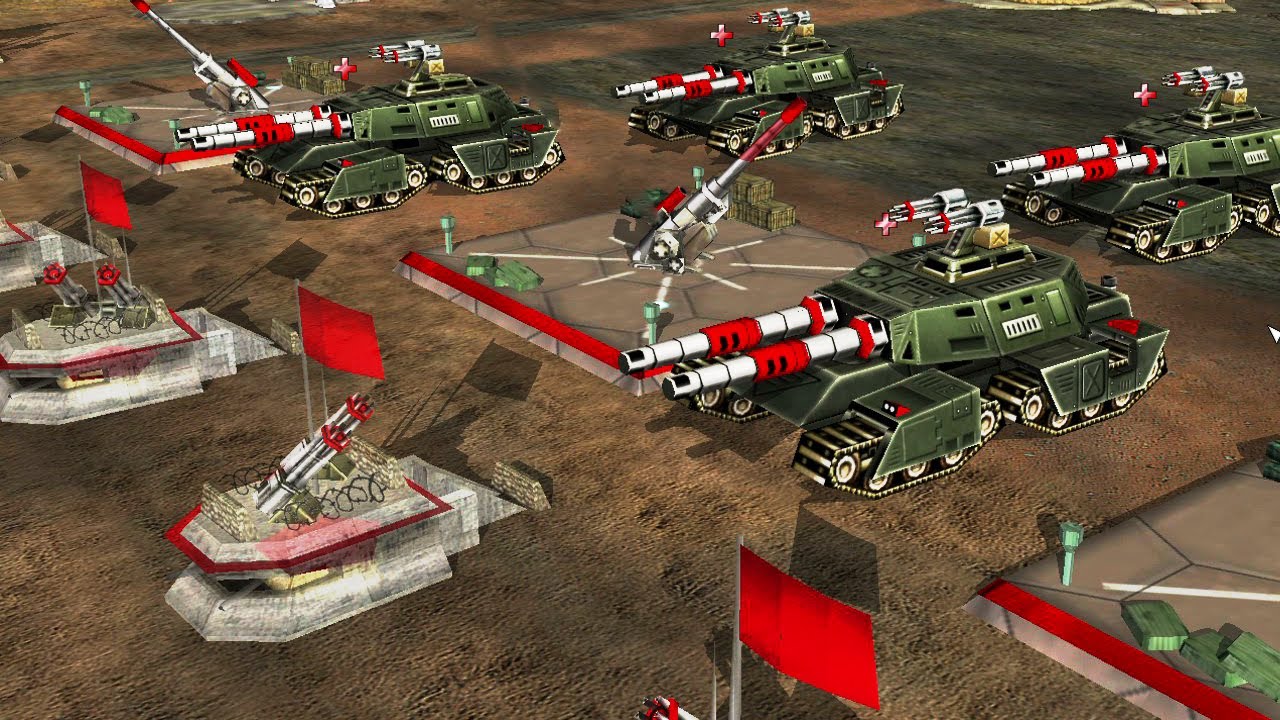 BOSS General vs 7 GLA Random - Command & Conquer Generals Apocalyptic