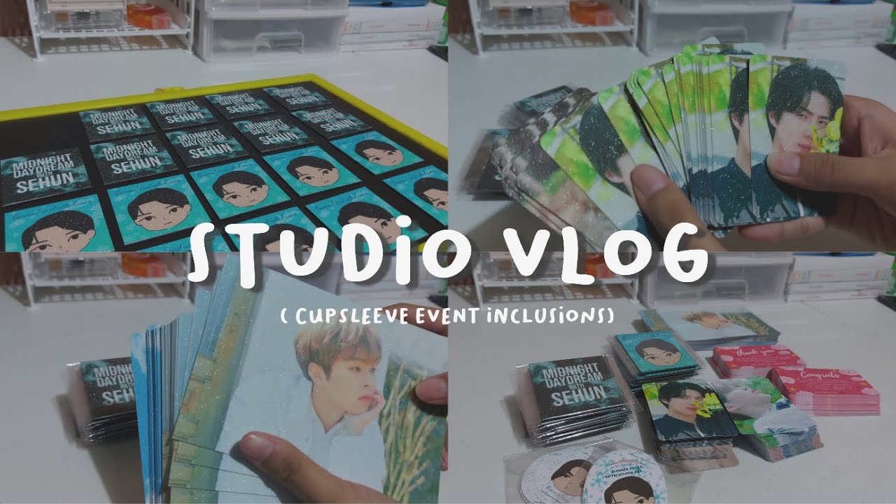 Studio Vlog | PACKING ORDERS: Cup Sleeve Event Inclusions