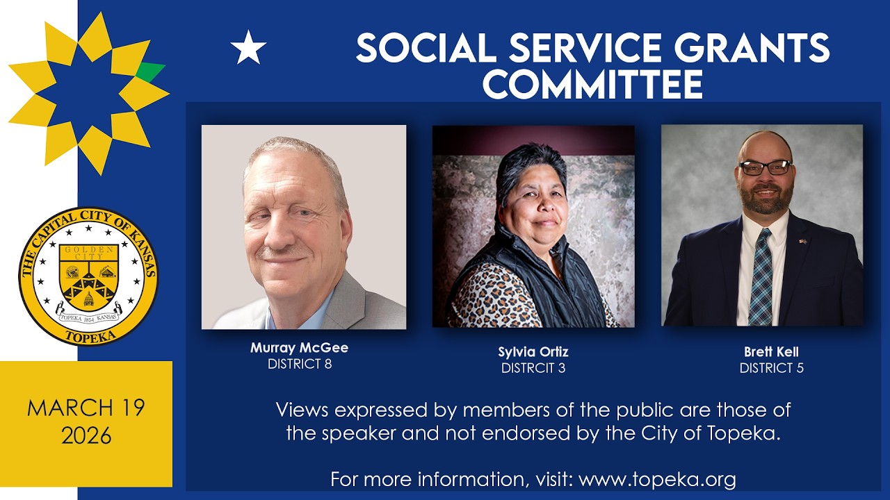 Social Service Grants Committee Meeting March 19, 2026