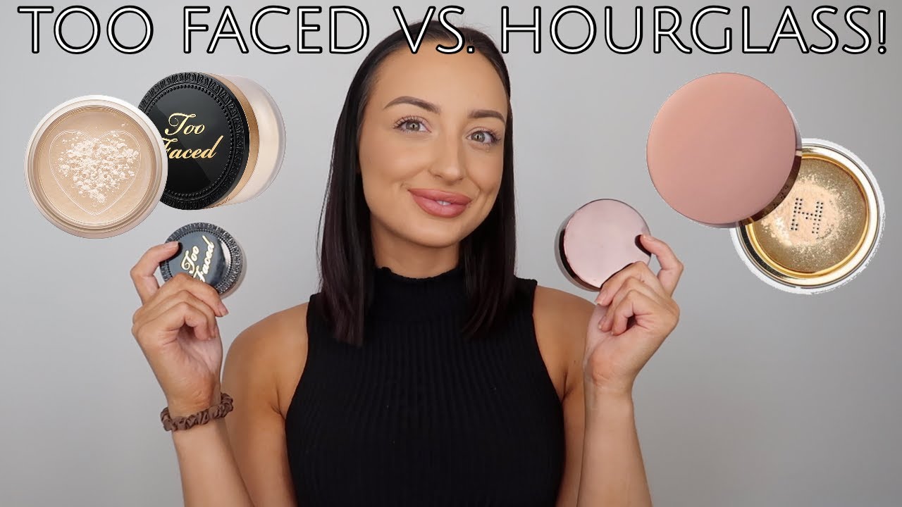 Too Faced Born This Way Ethereal Setting Powder vs. Hourglass Veil Translucent Setting Powder!