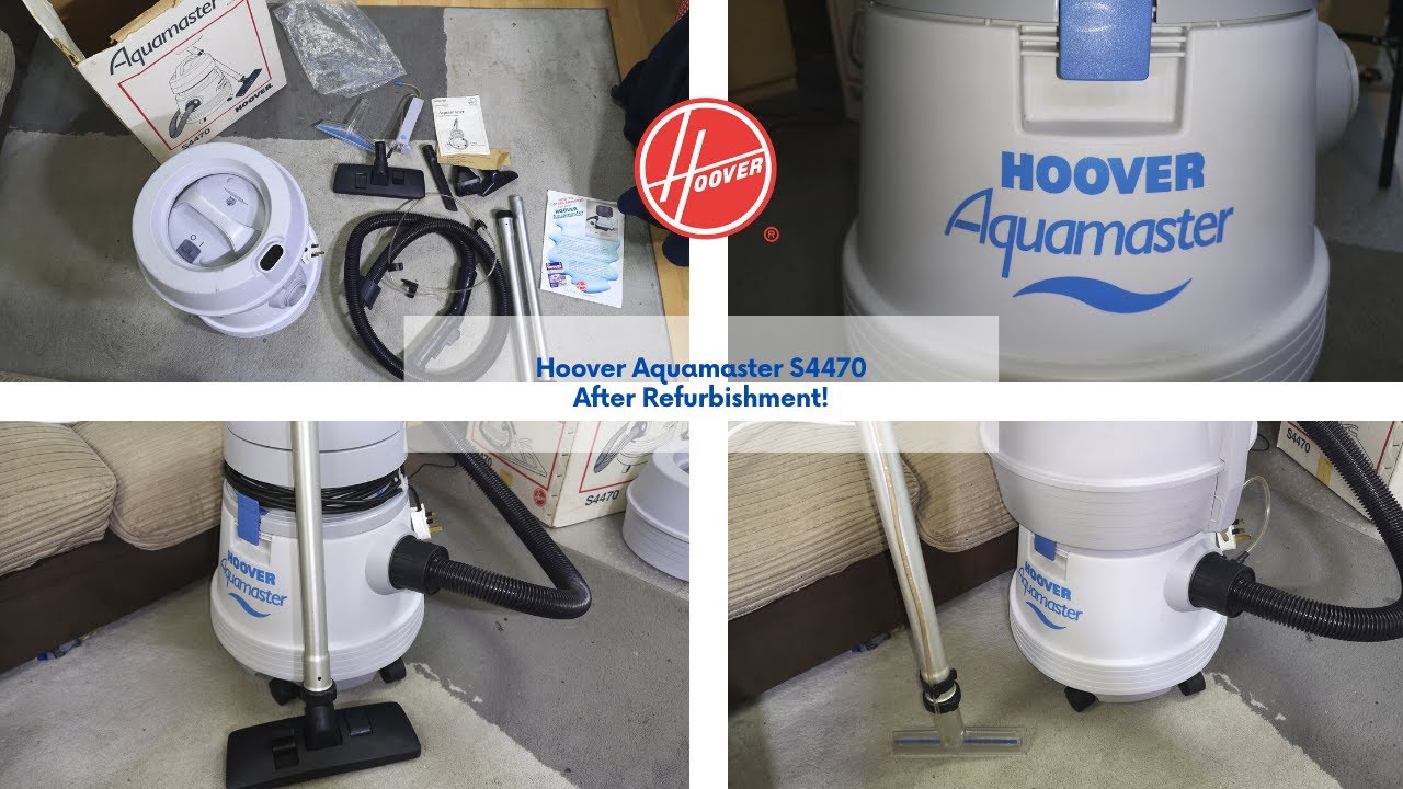 Job Lot Part 4 - Hoover Aquamaster S4470 - After Refurbishment