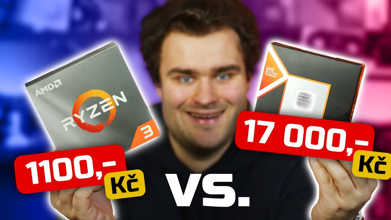 NEJLEVNĚJŠÍ vs. NEJDRAŽŠÍ AMD procesor!