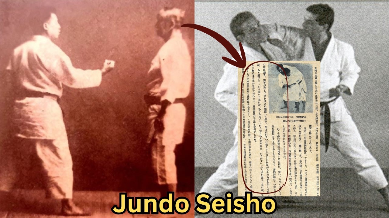 Evidence suggests old judo had STRIKING??? The concept of 