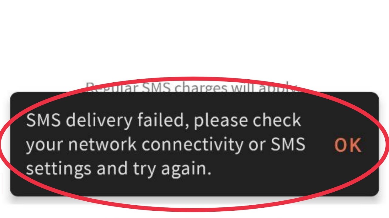 Fix SMS delivery failed, Please check your network connectivity or SMS Problem in FreeCharge UPI App