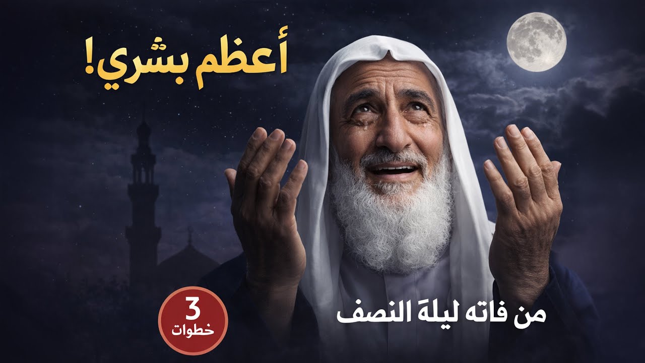 أعظم بشرى لمن فاته قيام ليلة النصف من شعبان… 3 خطوات تُغيِّر مصيرك قبل رمضان