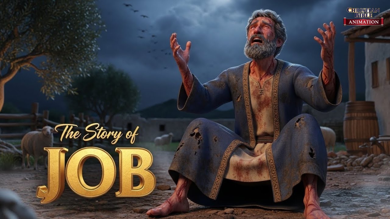 The Story of Job | A Test of Faith, Suffering, and God’s Sovereignty | Illustrated Bible Story