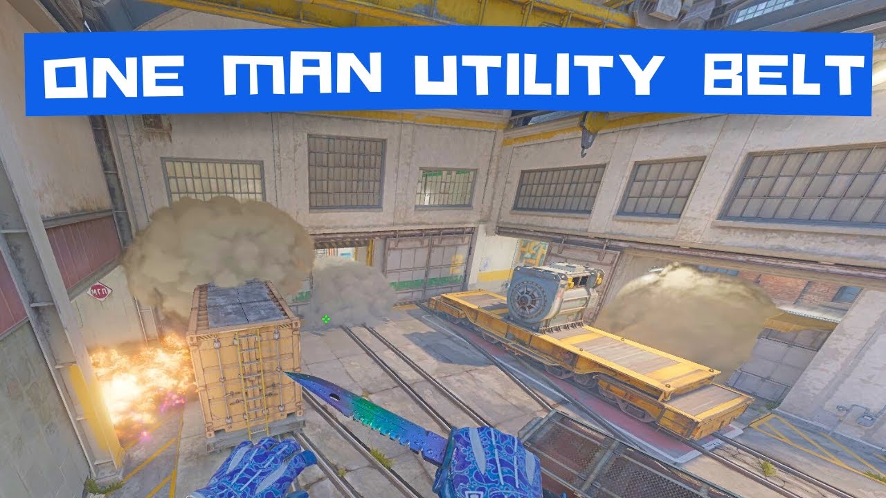 I got 100% Winrate on CS2 Train using this Solo Utility Lineups!