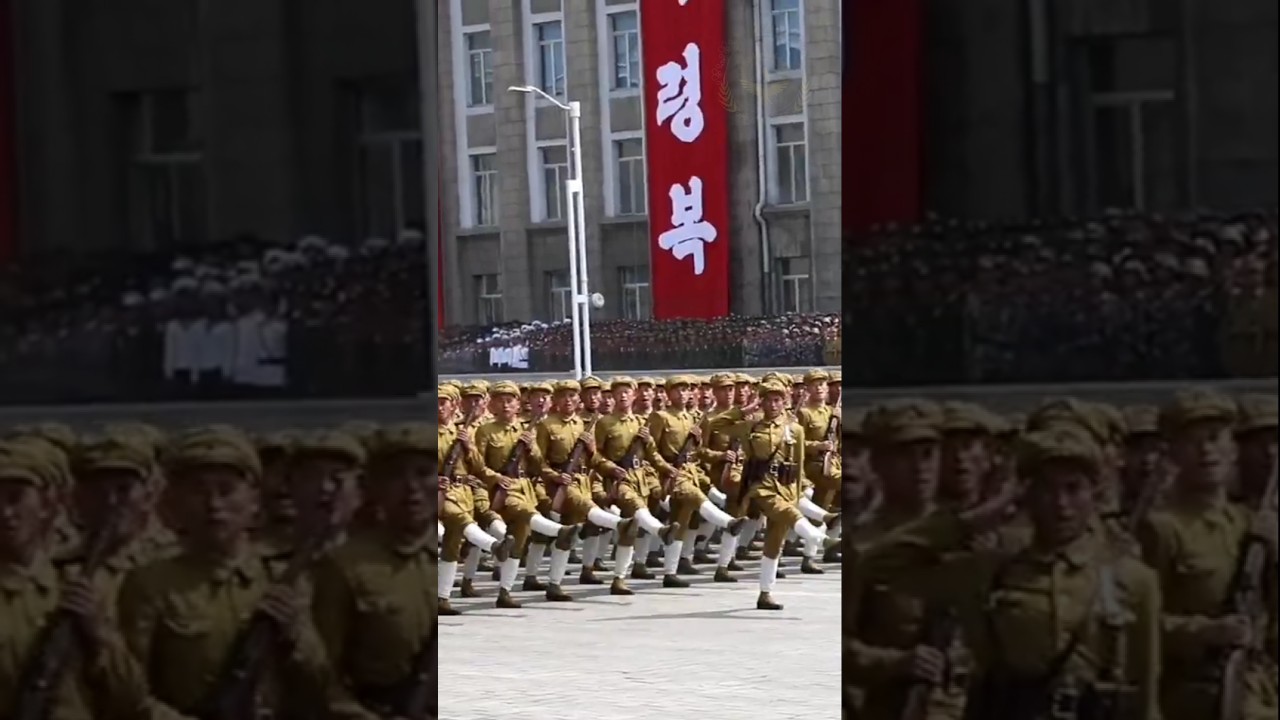 Parade of the Korean People's Army #shorts #fyp #military #northkoreamilitary