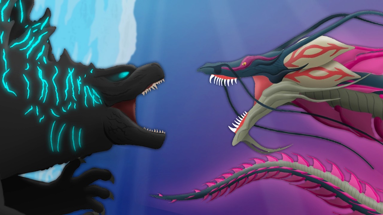 Godzilla vs Tiamat  |  Godzilla x Kong (Part 3)