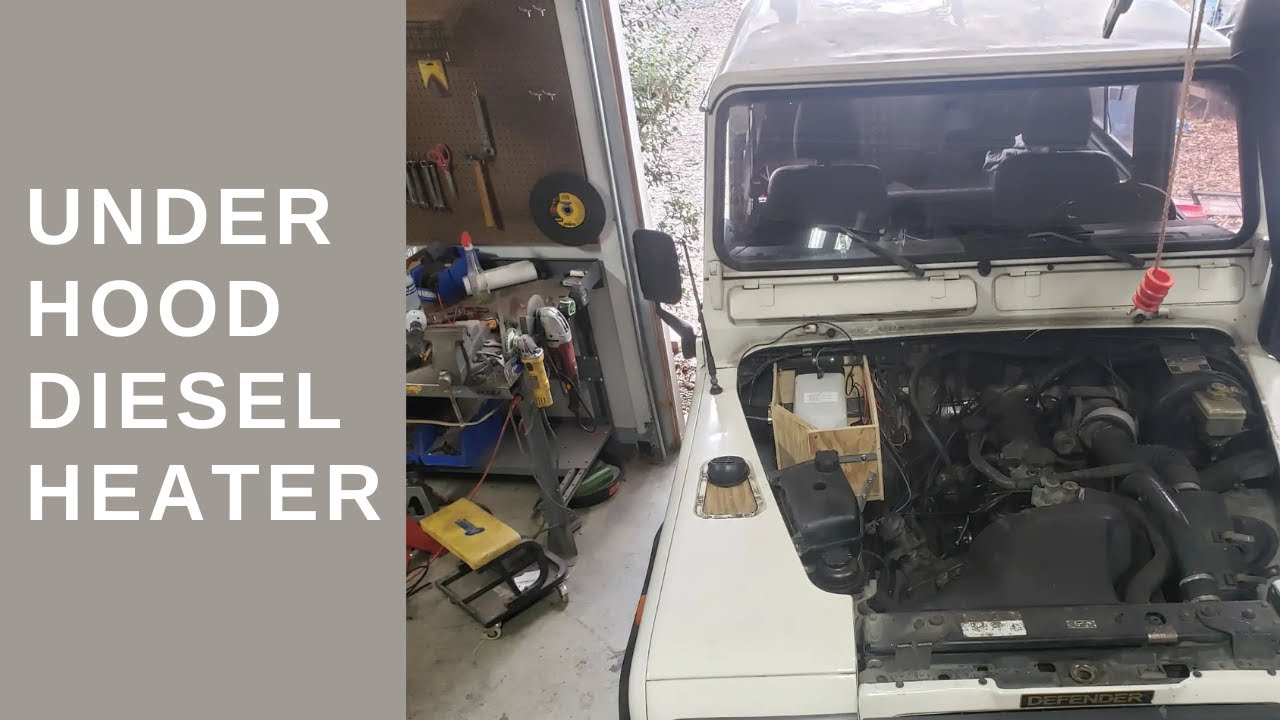 Diesel heater under the hood of my Land Rover Defender?  Part 3: I have finished the prototype!
