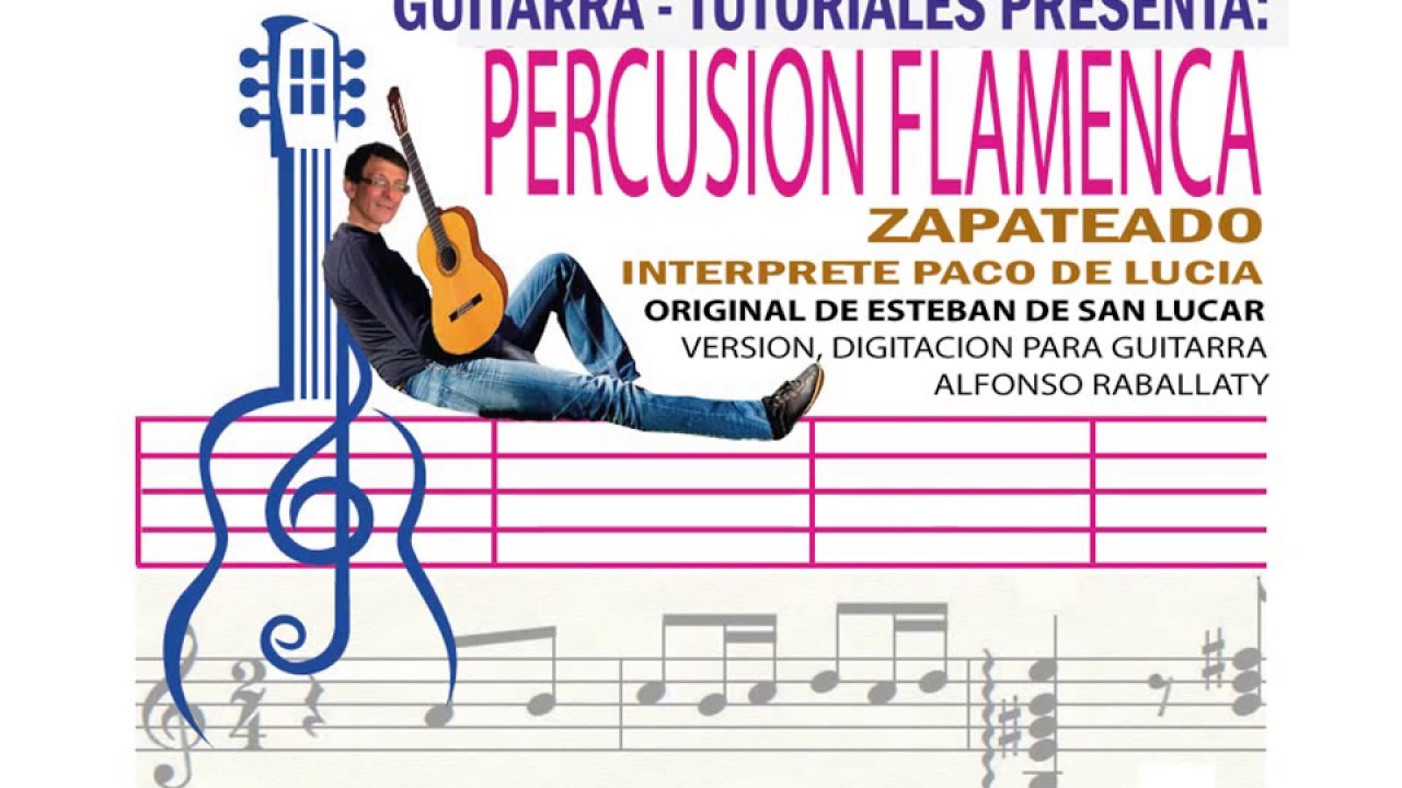 PERCUSION FLAMENCA PARTITURA  Y TABS  PACO DE LUCIA
