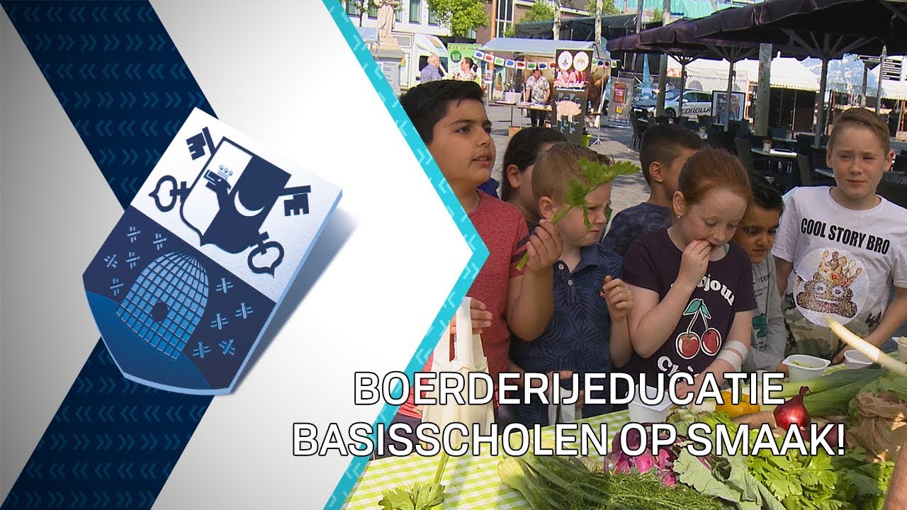 Boerderijeducatie voor basisscholen op SMAAK! - 24 mei 2019 - Peel en Maas TV Venray