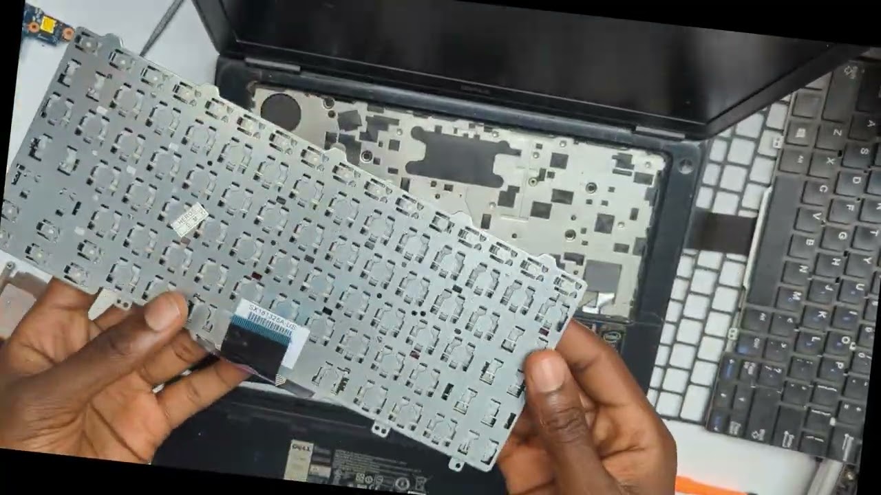 Dell Latitude E7250 Keyboard replacement #tech #repairs #challenge #batteryreplacement #delllaptop 