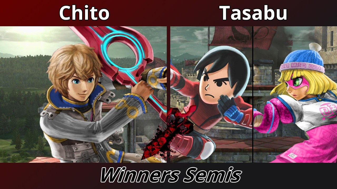 Castle Siege 113 - Winners Semis - Chito (Shulk) vs Tasabu (Mii Brawler, Min Min)