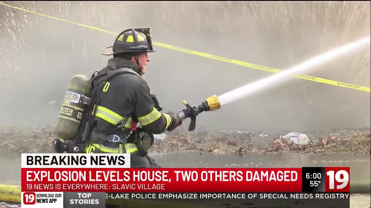 Massive house explosion rocks Cleveland neighborhood