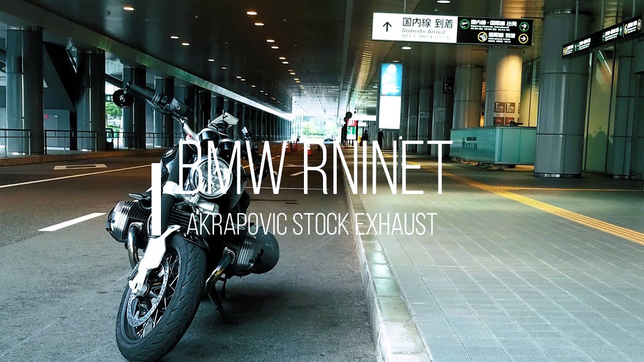 BMW RnineT/Exhaust Sound🎧/バーエンドミラーの感想・レビュー🏍。。/# 188 motogadget mo-View Street/Just go for a ride
