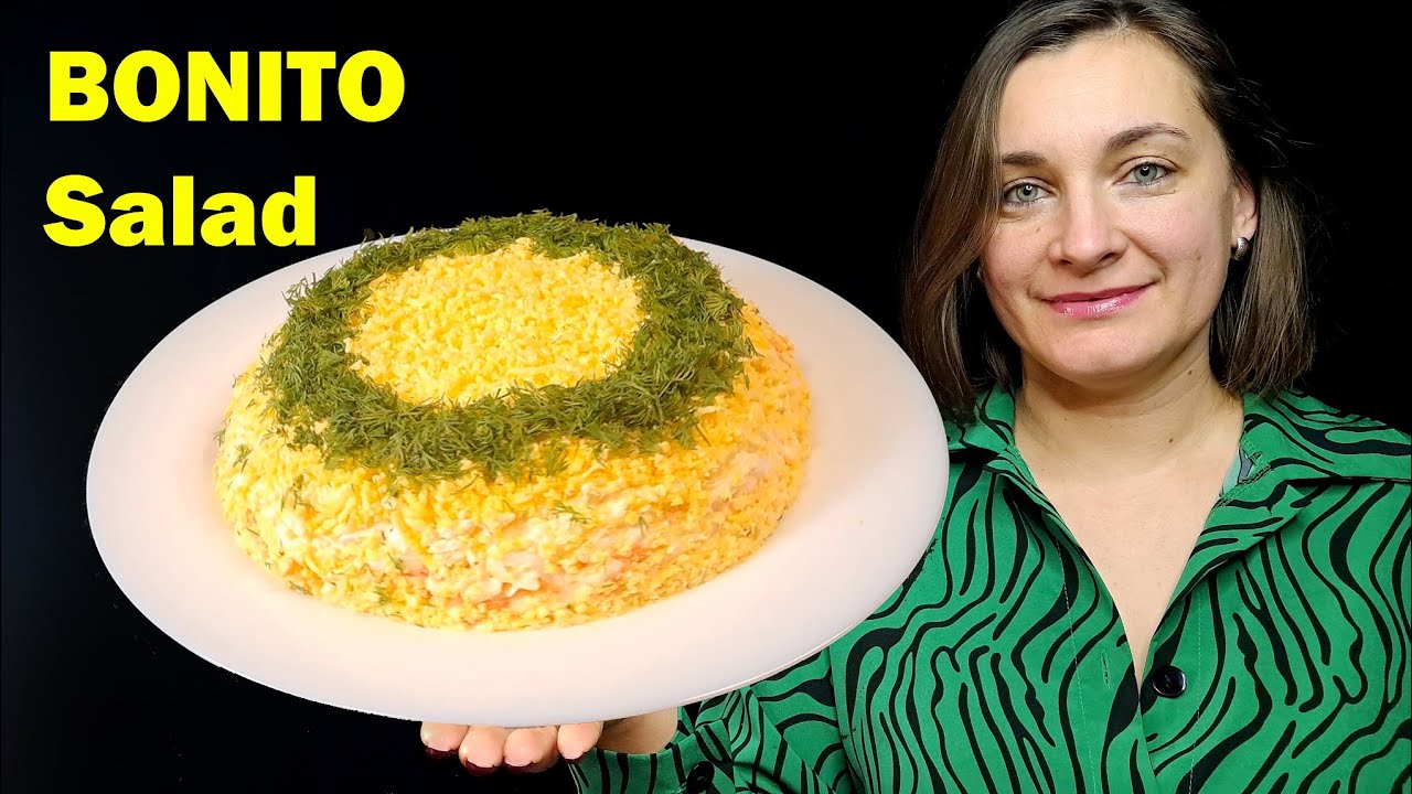 Bonito Salat mit Hähnchen – Klassisches Familienrezept Schritt für Schritt  Wie macht man Salat Boni