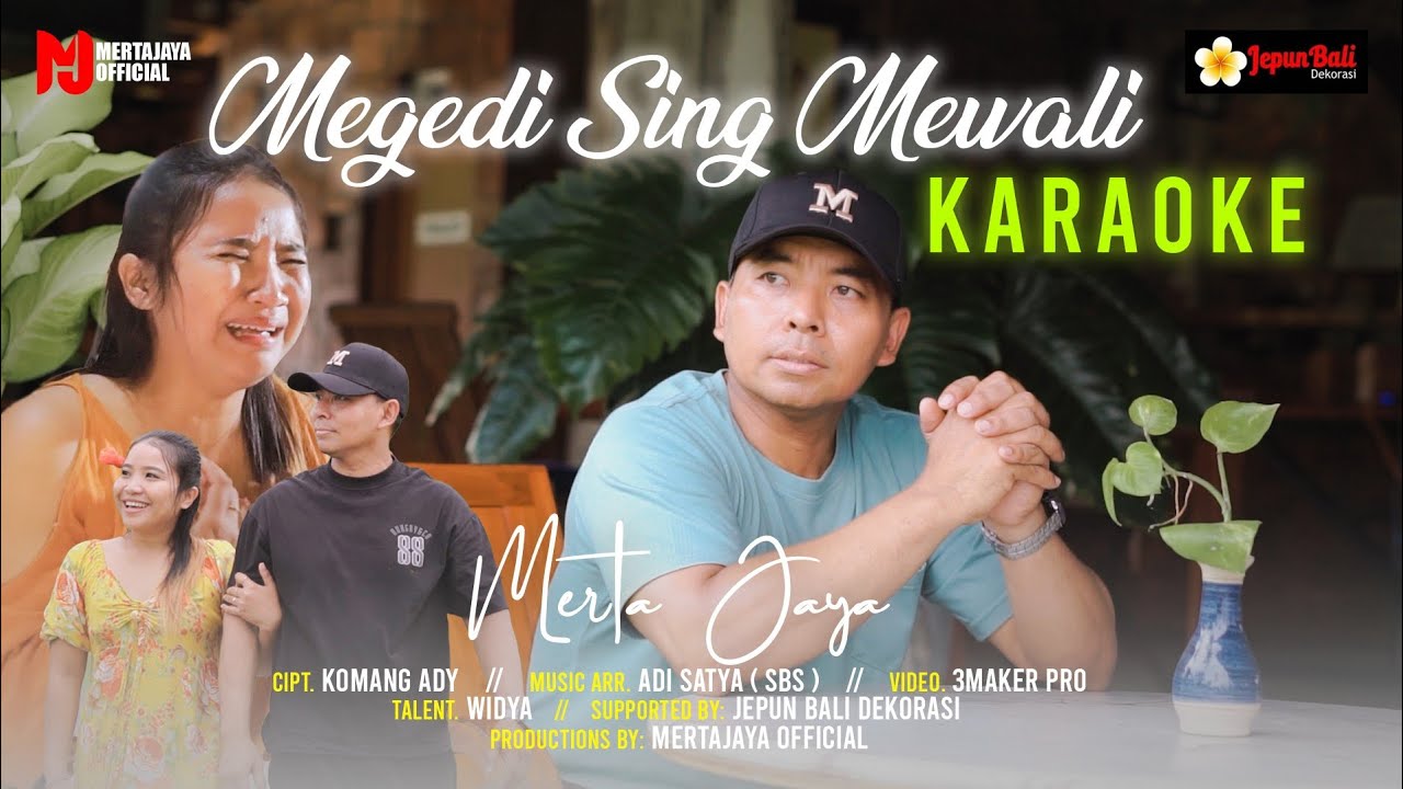 MERTA JAYA - MEGEDI SING MEWALI ( VIDEO LIRIK KARAOKE )