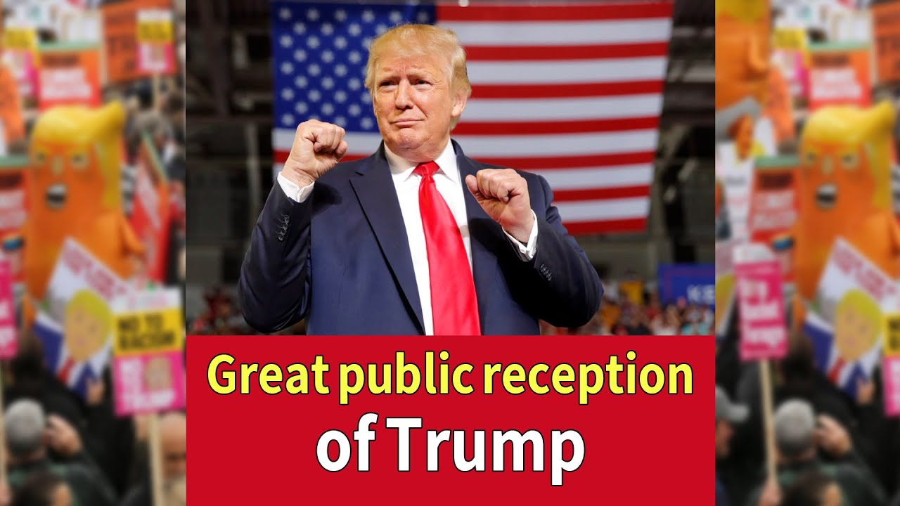 Video Clip: Great public reception of Trump