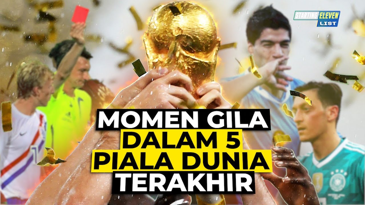 MOMEN GILA DALAM 5 PIALA DUNIA TERAKHIR