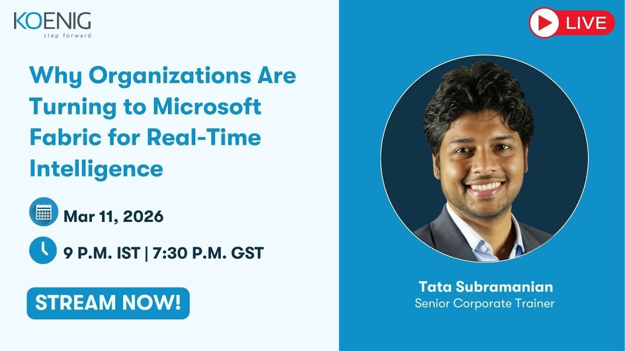 Why Organizations Are Turning to Microsoft Fabric for Real-Time Intelligence