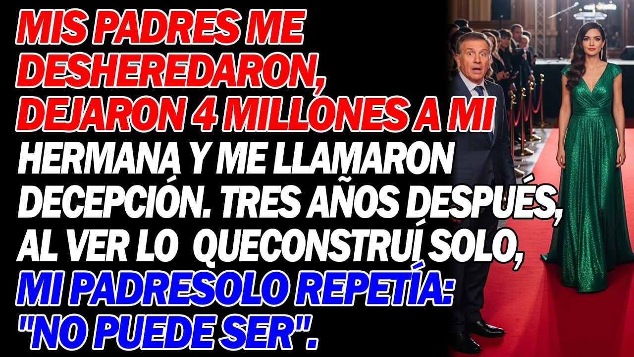 💥Mi hermana recibió 4 millones; a mí me llamaron fracasado la llamada del abogado los paralizó📞😱