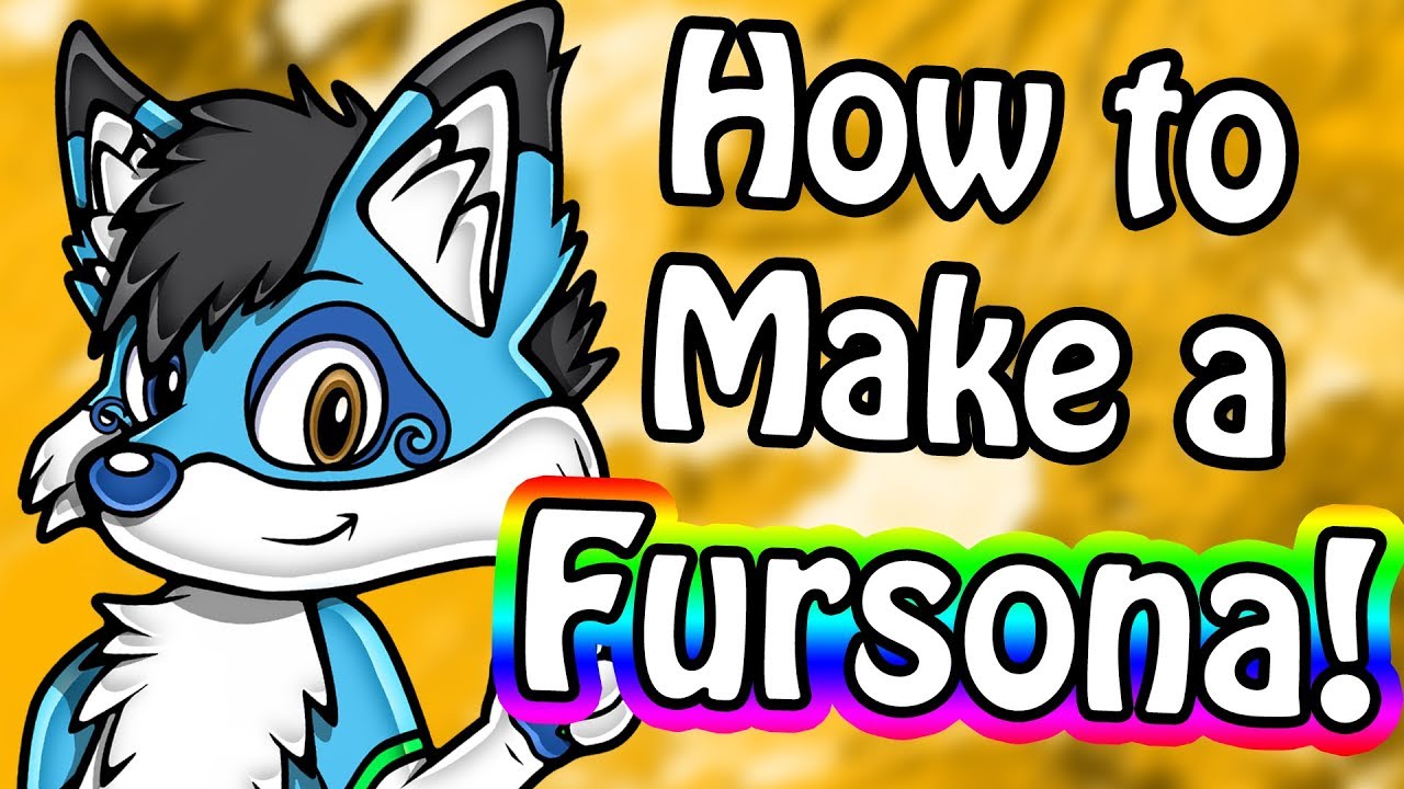 HOW TO MAKE A FURSONA! - THE BASICS 🦊