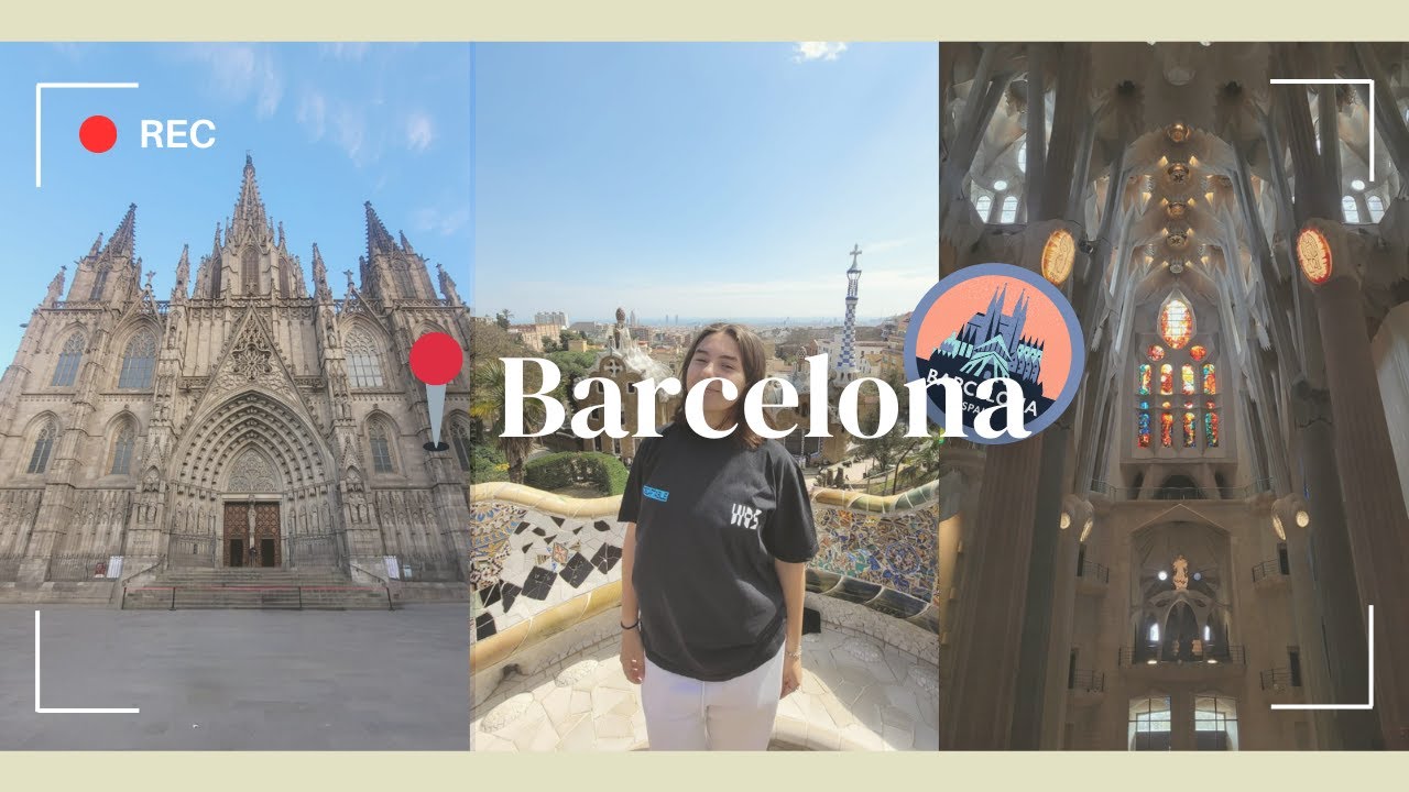 Paseando por BARCELONA 🌷 | Europa P.2 | Vlog 13