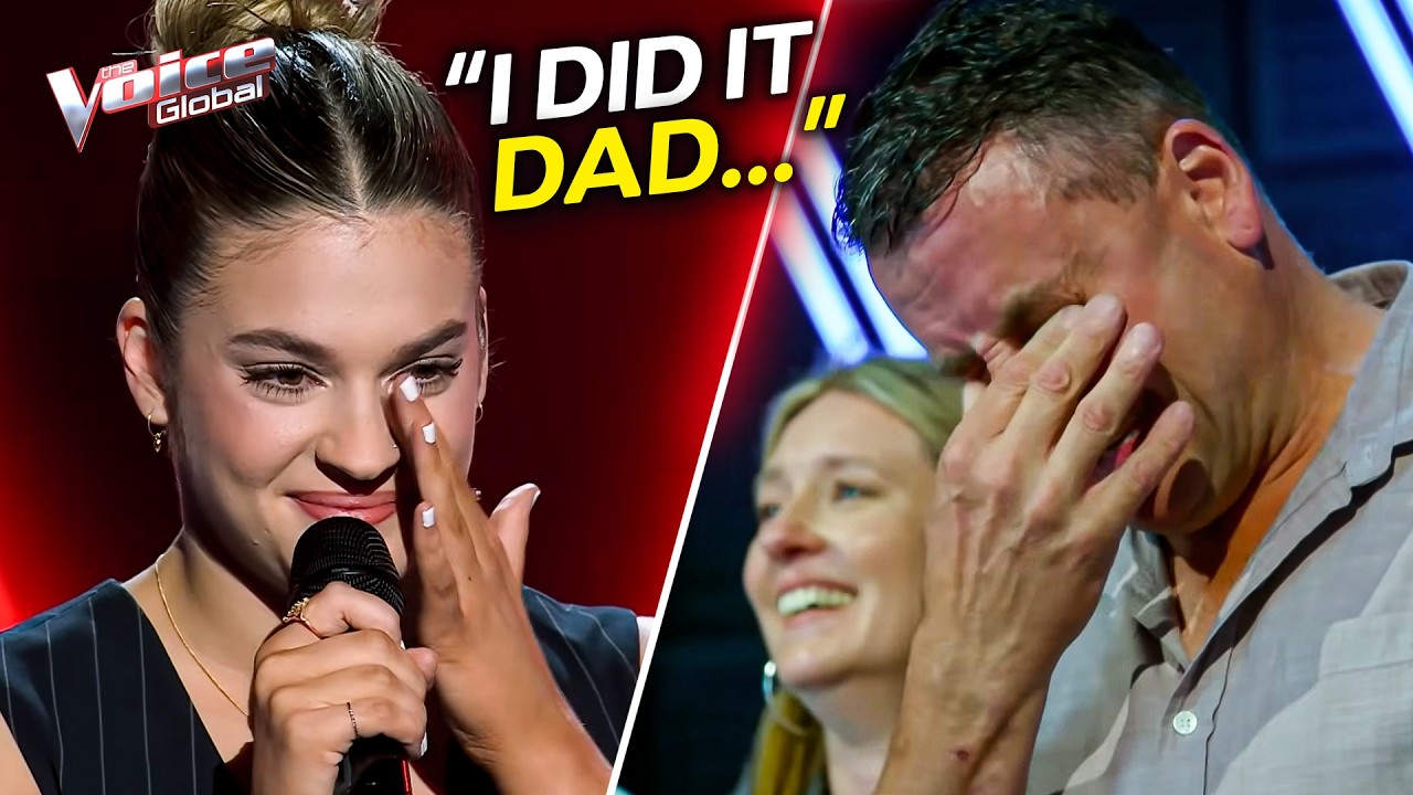 No Turns For Dad… 4 Chairs For His Daughter | The Voice Global