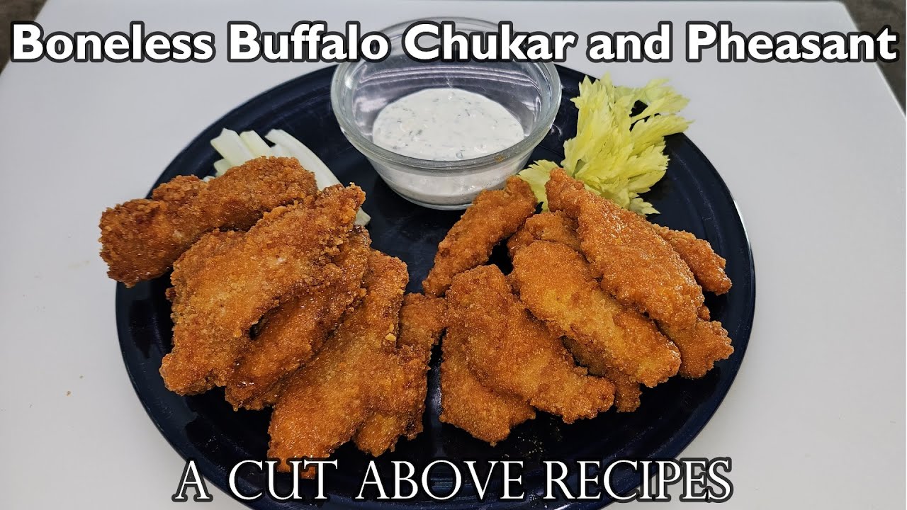 Boneless Buffalo Chukar and Pheasant Tenders