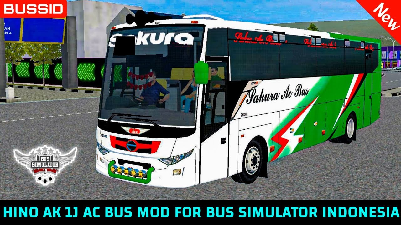 Bussid Bus Mod | Hino AK 1J AC Bus Mod For Bus Simulator Indonesia | Bussid New Mod | Sourav Gaming